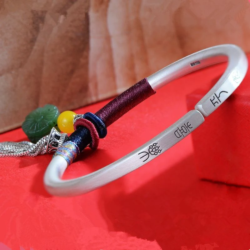 Новый женский браслет ручной работы в этническом стиле регулируемый с