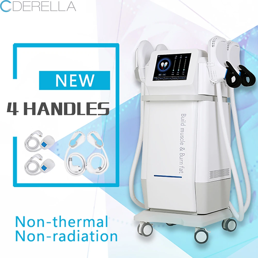 

Emslim Body Slimming Muscle Stimulate Machine EMS Electromagnetic Burn Fat Shape Slim Muscle Body Shape Automatic Fitness Muscle