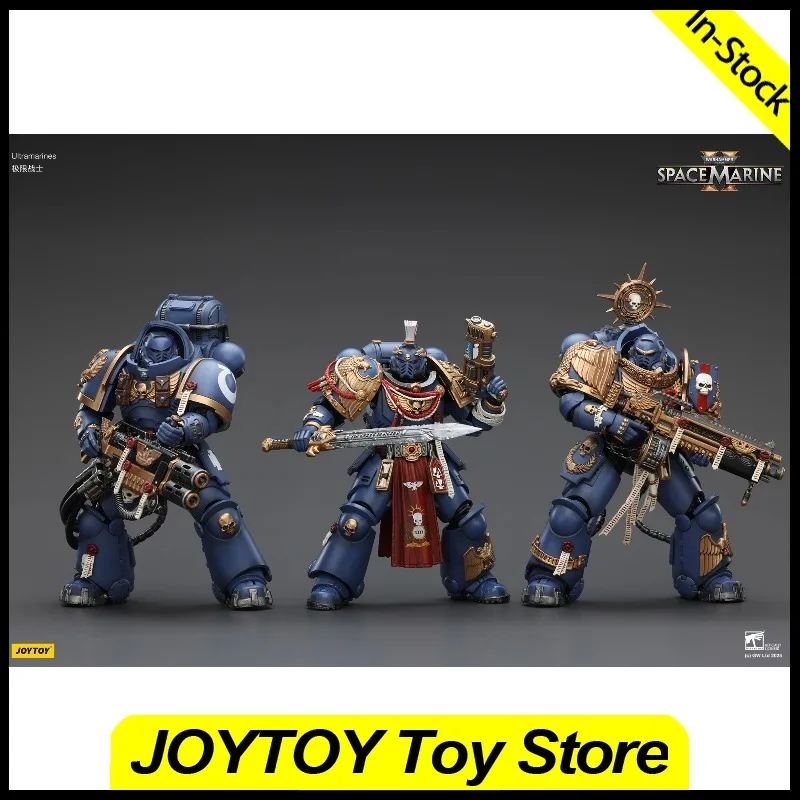Фото В наличии: Фигурка JOYTOY 1/18 Warhammer 40K Ultramarines Relic Primus Armor, модель, игрушка, подарок, коллекционная вещь №5