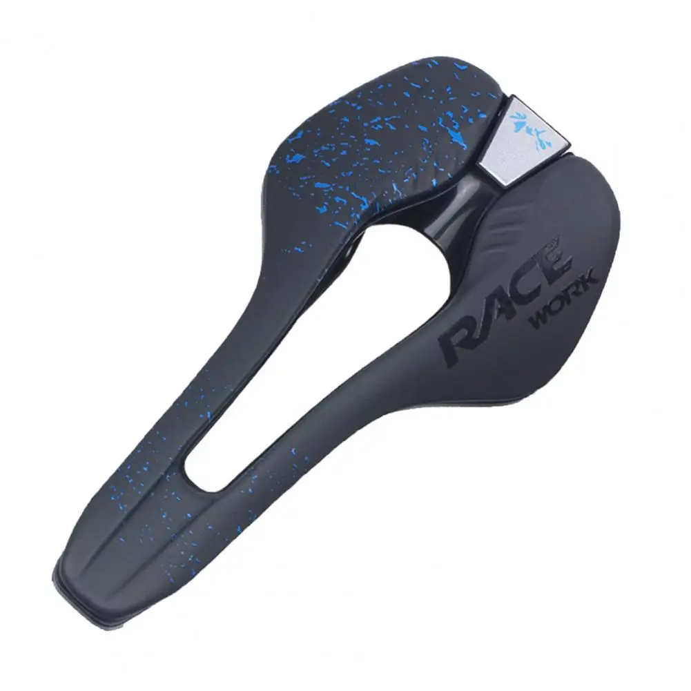 

Bicycle Saddle Hollow Bicycle Seat Breathable Good Toughness Letter Design Bike Cushion for Mountain Bike Parts