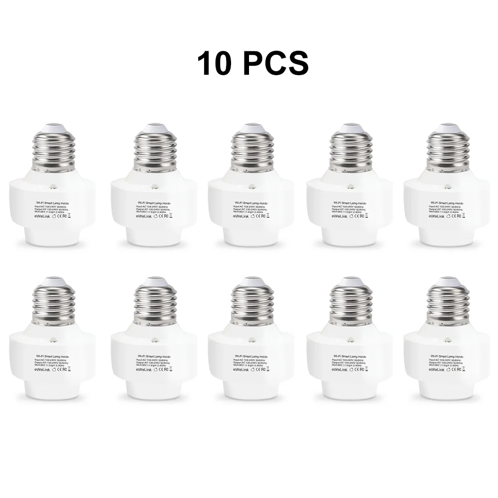 

Умный держатель лампы QIACHIP E27 белый