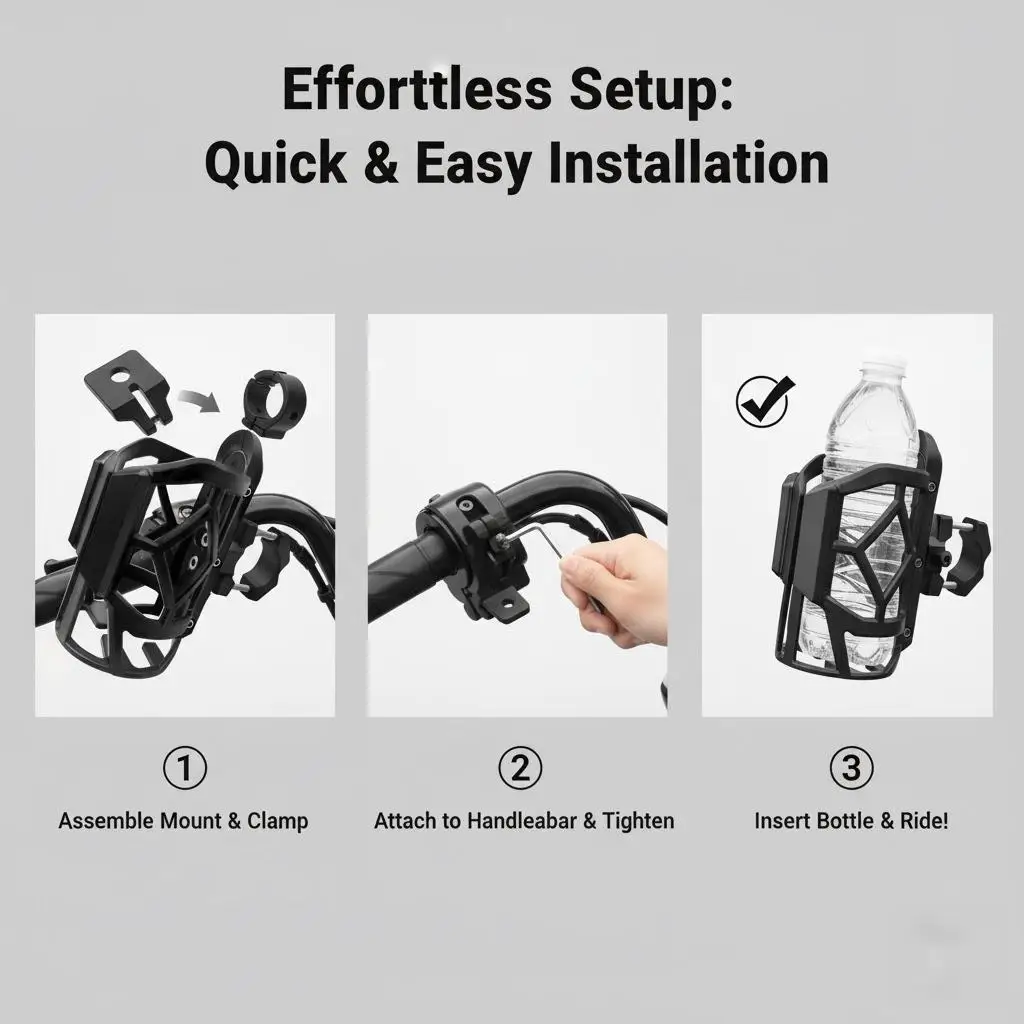 Фото Мотоциклетный держатель для стакана с водой для HONDA CT125 CT125 CT-125, высококачественный модный держатель для стакана с водой с логотипом «CT125» №3
