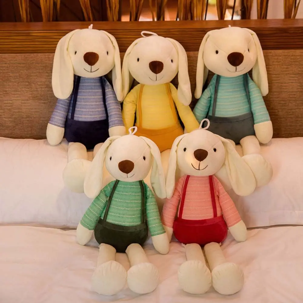 

Plush Rabbit Toys Cute Soft Stuffed Animals Bunny Home Decor For Children Baby Appease Toys Gift