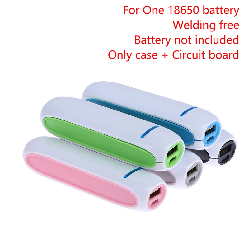 

1Pc 18650 Battery Charger Box DIY Universal 5V USB Power Bank Case Kit DIY For Mobile Phone Not including Battery