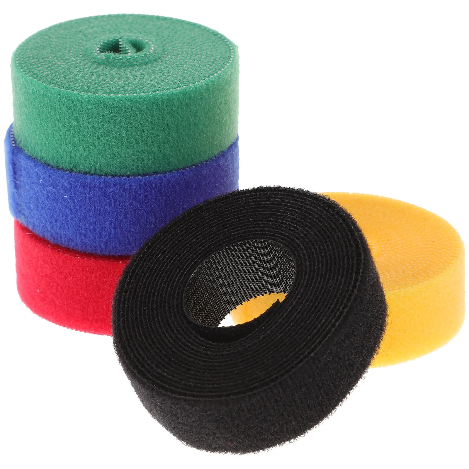 

5 Rolls Sticky Cable Organizer Adhesive Cable Ties Household Cable Organizer Cable Ties Straps Adhesive Hook And Loop Tape