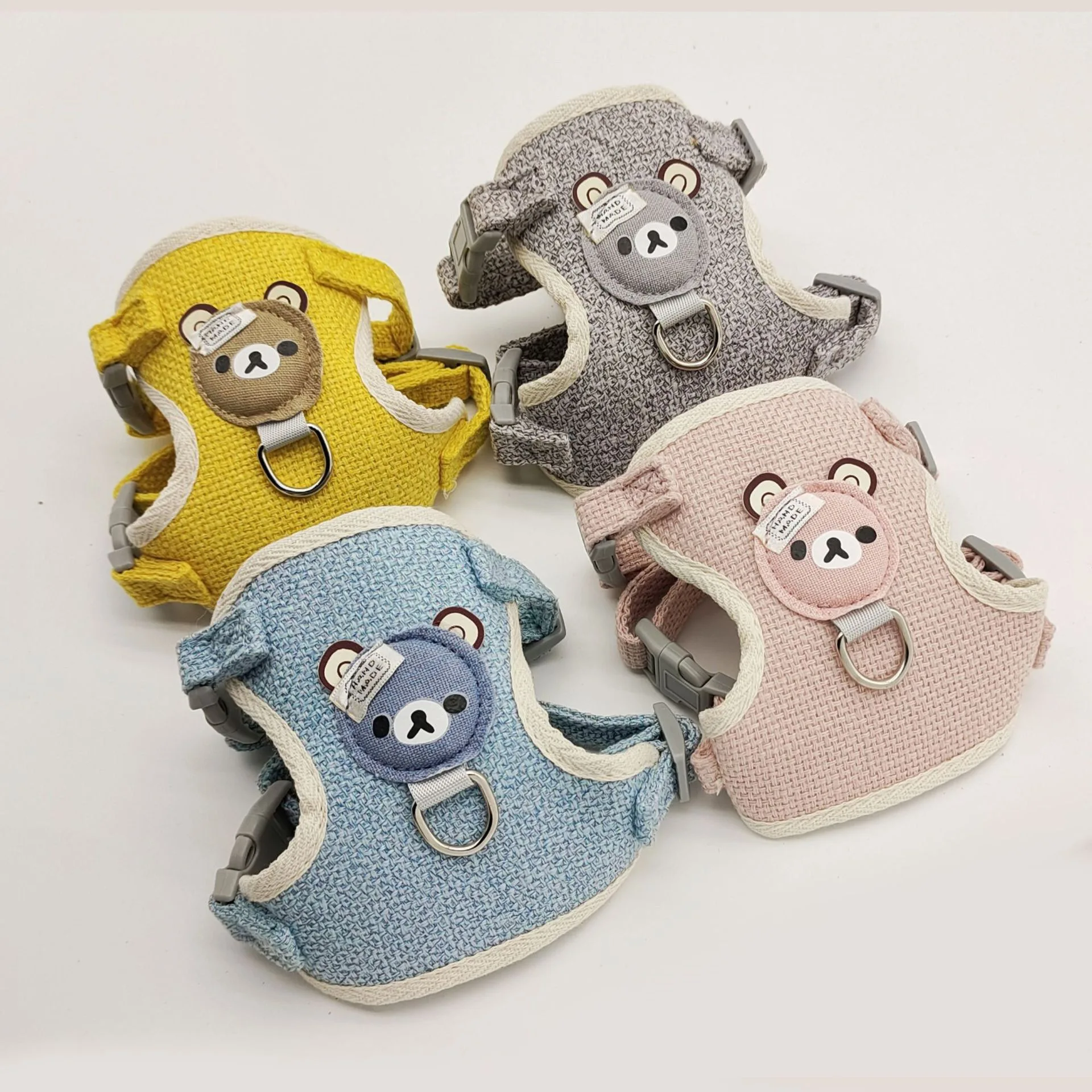 

Puppy Dog Harness Dog Chest strap For Small Dogs Adjustable Dog Kitten Cat Harness and Leash Dog Leash Dog dog accessories