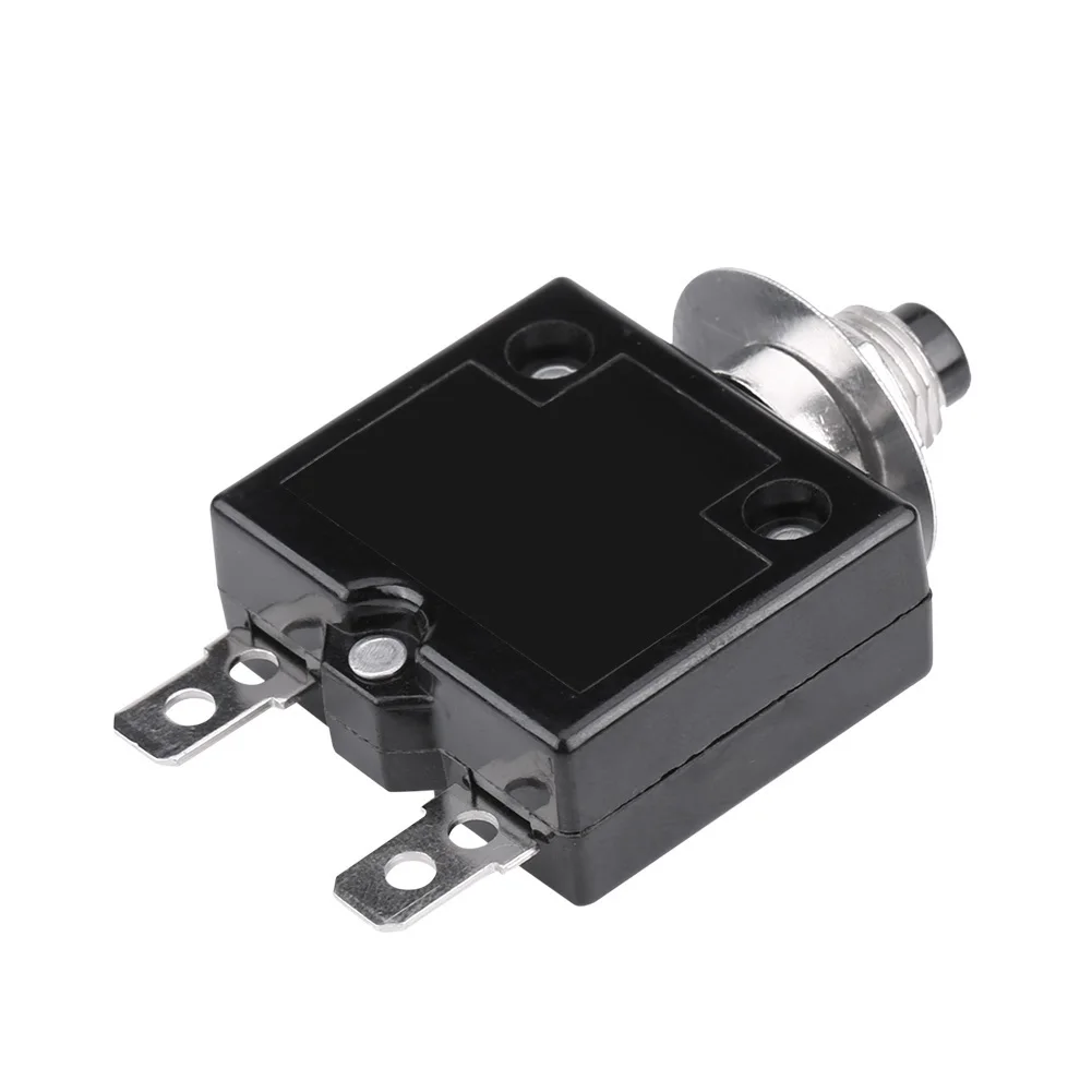 

8A Manual Reset Thermal Switch Circuit Breaker Over Current Overload Protector Circuit Breaker