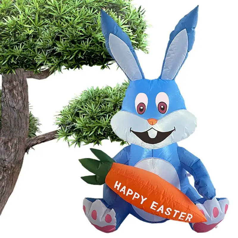 

1,2 м Пасхальный надувной кролик украшение надувной кролик морковь украшение на пасхальную тему
