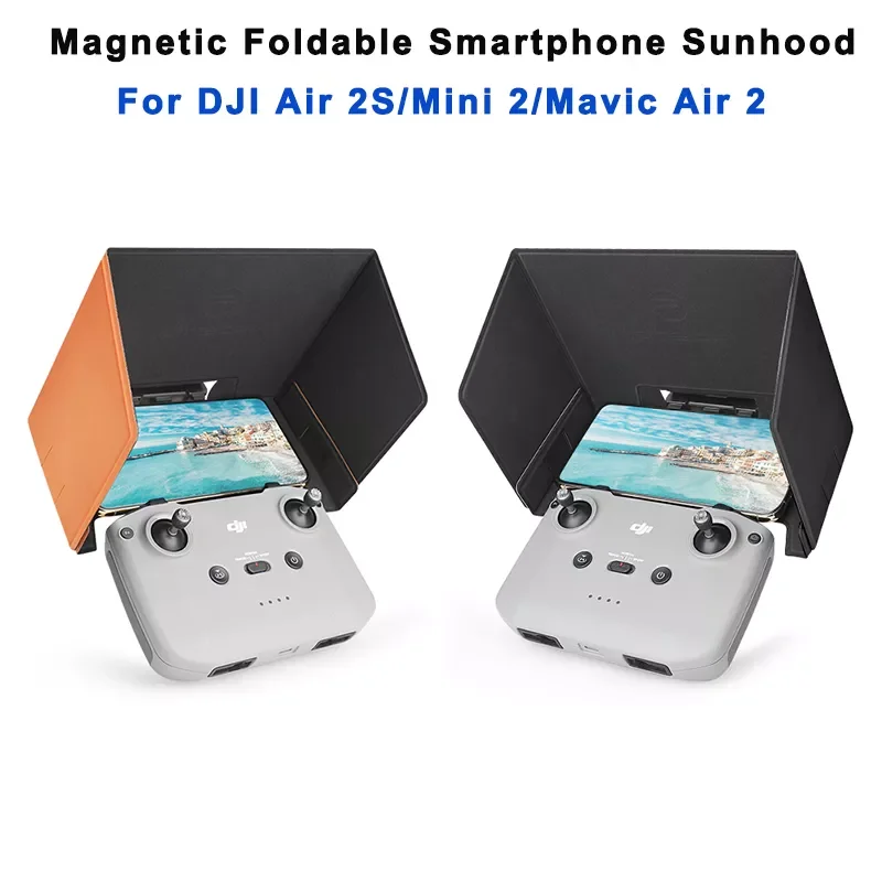 

NewcCamera Drone Folding Sunshade Remote Control Mobile Phone Sun Hood For DJI MINI 2 /3 pro /Mavic air 2 /DJI Air 2S Drone Acce
