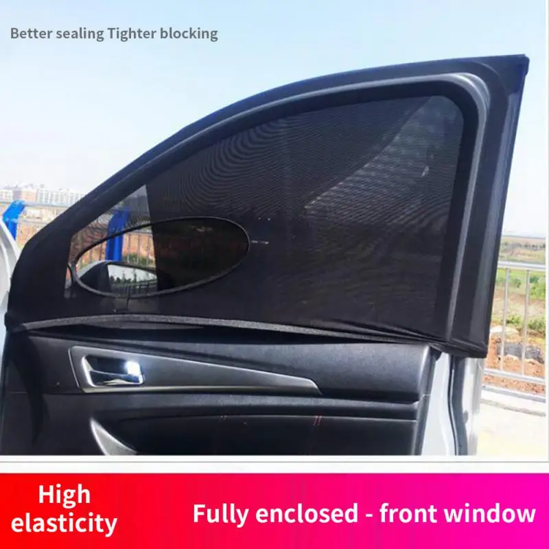 

1pair Car Sun Shade Window Net Window Anti Mosquito Cover Window Cover Anti Ultraviolet Sun Visor General Motors Modeling