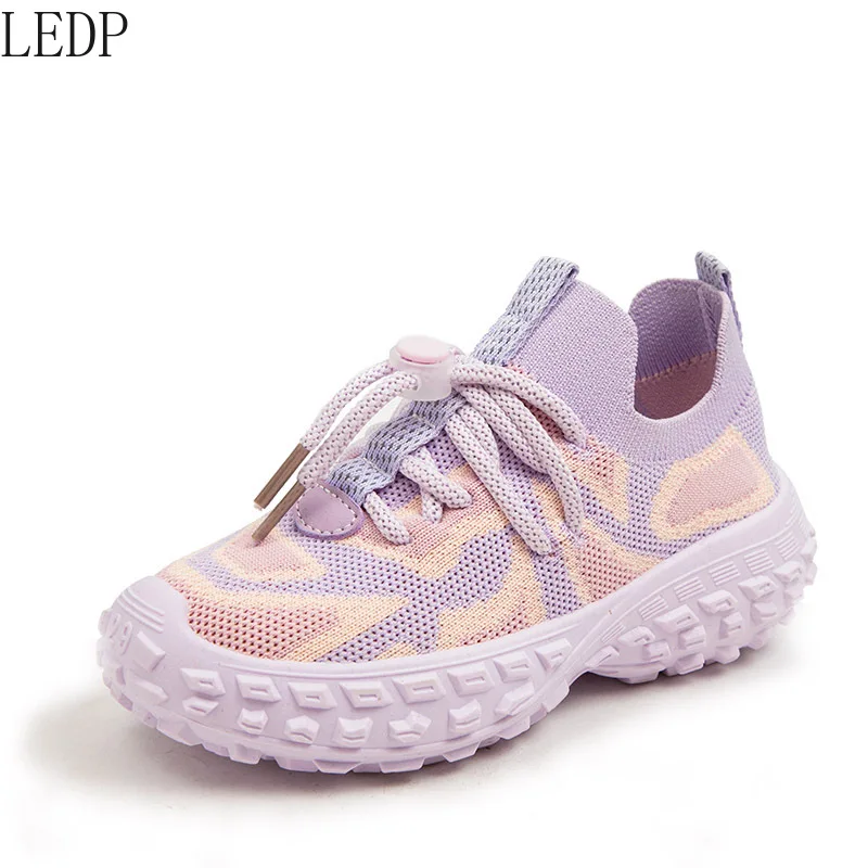 

Children's Shoes Autumn Boy Lightweight Comfortable Mesh Fashion Girls Platform Shoes Casual Sneakers