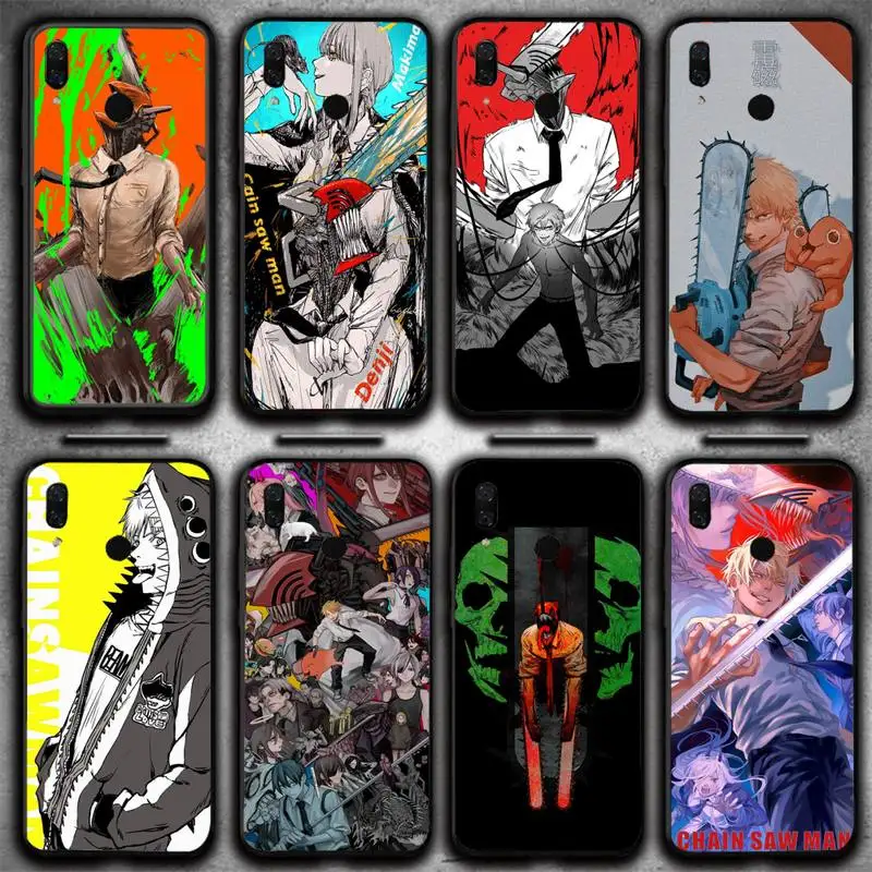 

Chainsaw Man Phone Case For Xiaomi Mi 11 10 A2 A2lite A1 9 9SE 8Lite 8explorer F1 Poco M3 X3 Pro Fundas Cove