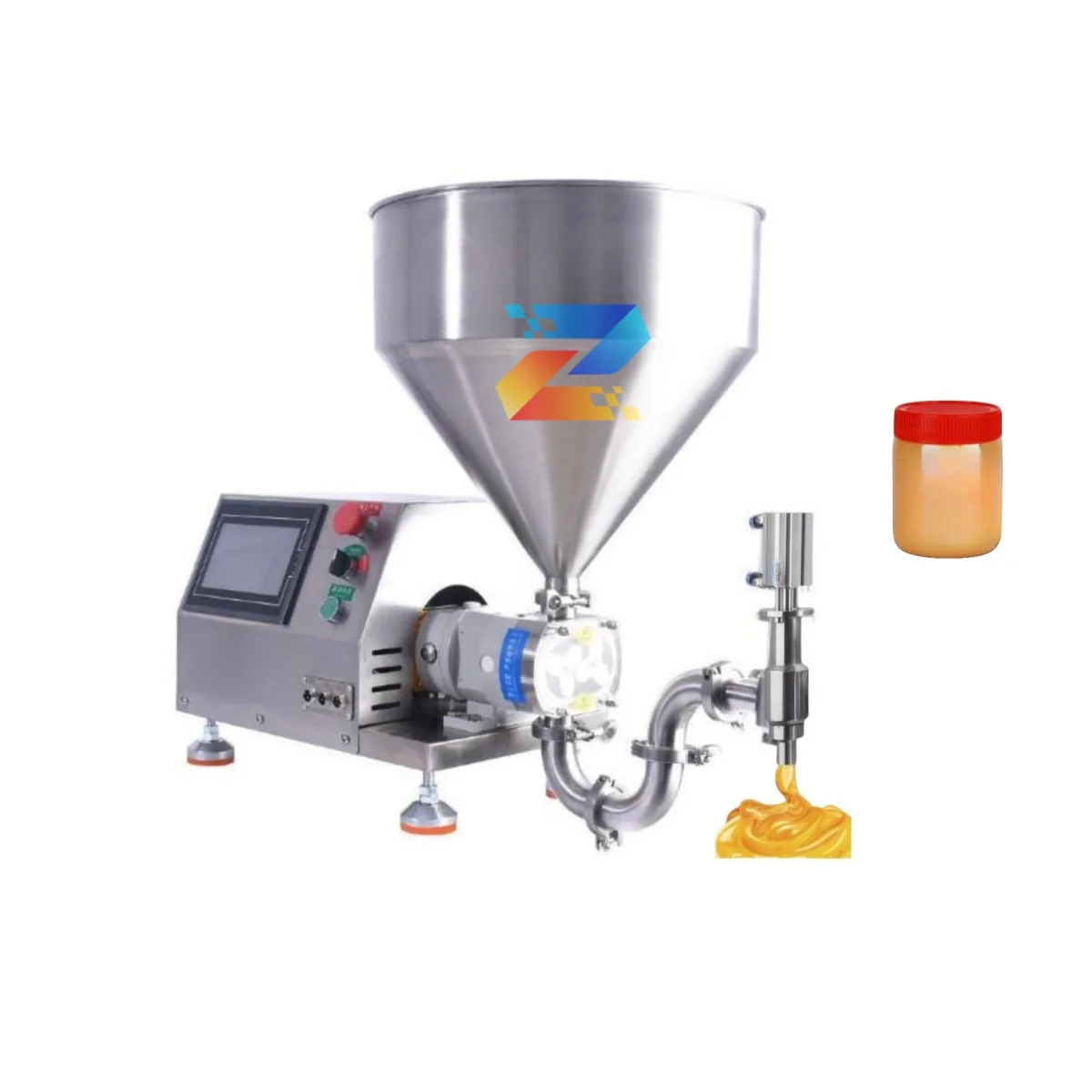 Полуавтоматический ручной наполнитель для бутылок 5-5000 мл