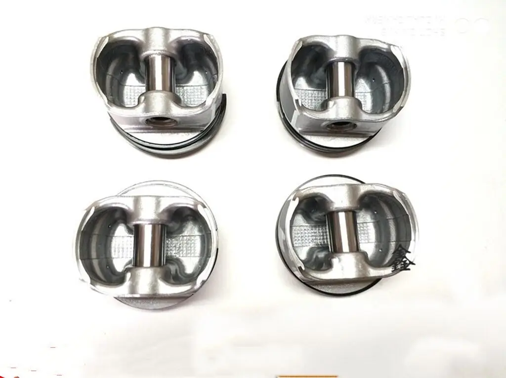 4pcs/set) Pistons Rings and pins for Chinese SAIC ROEWE 550 MG6 750 1.8T engine Auto car motor parts LFPS0010B