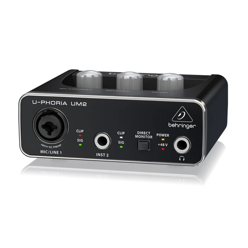 

Внешняя звуковая карта Behringer UM2, USB