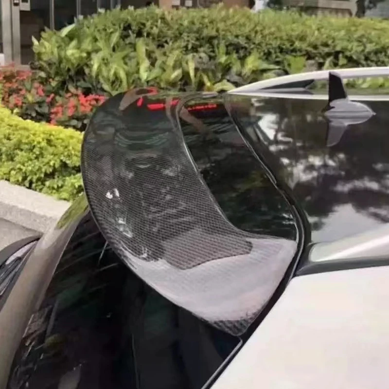 Спойлер на крышу автомобиля из углеродного волокна для W204 Mercedes Benz C200 C300 C63 2010-2014