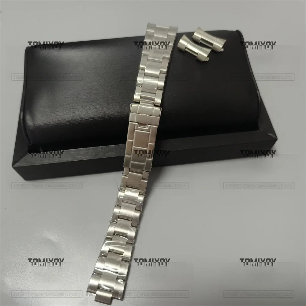 Ремешок из нержавеющей стали 316L с винтажной сетчатой пряжкой и изогнутым концом