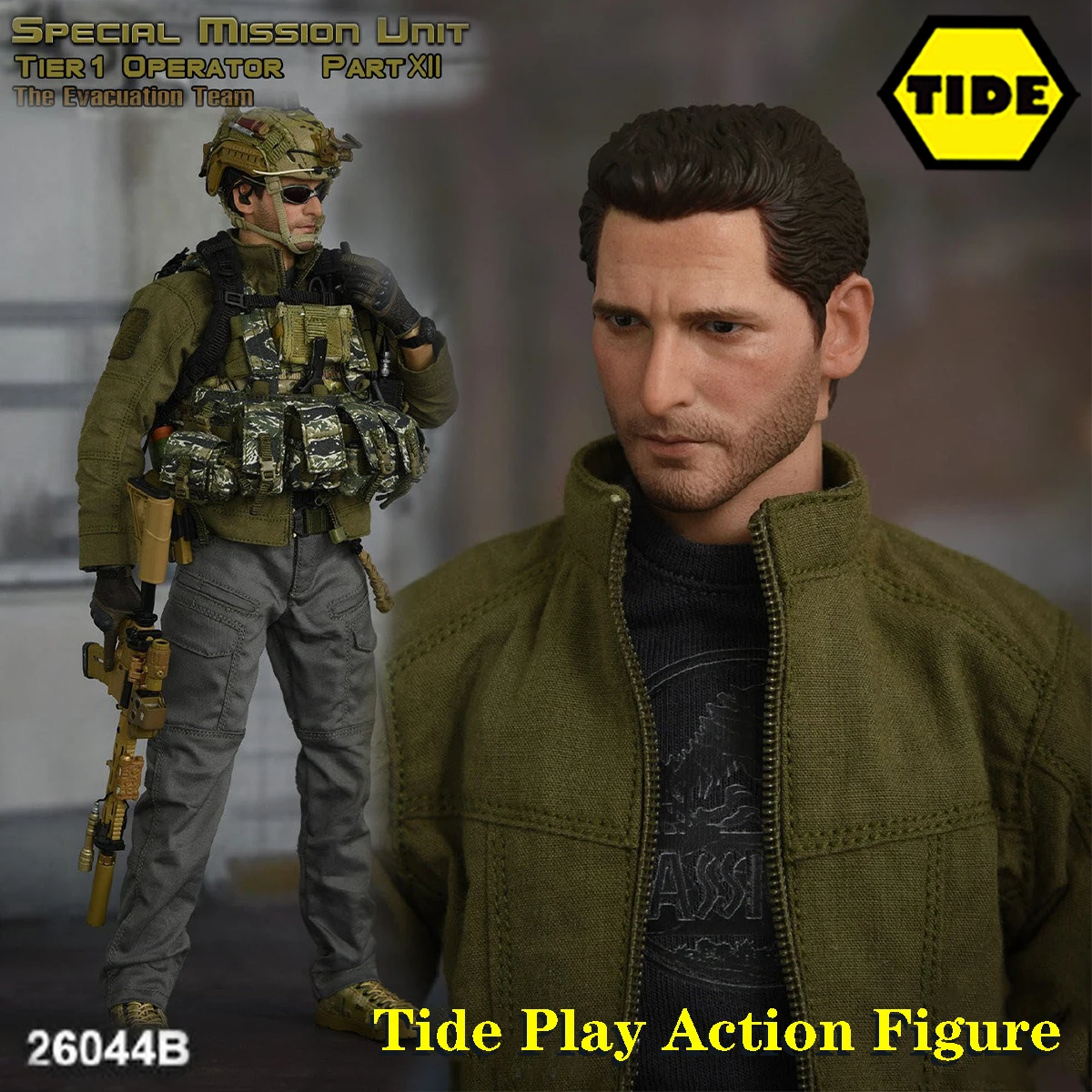 

EASY&SIMPLE 1/6 Scale ES 26044B Special Forces Army Soldier Model Full Set 12" SWAT Action Figure Doll for Fans Collectible Toys