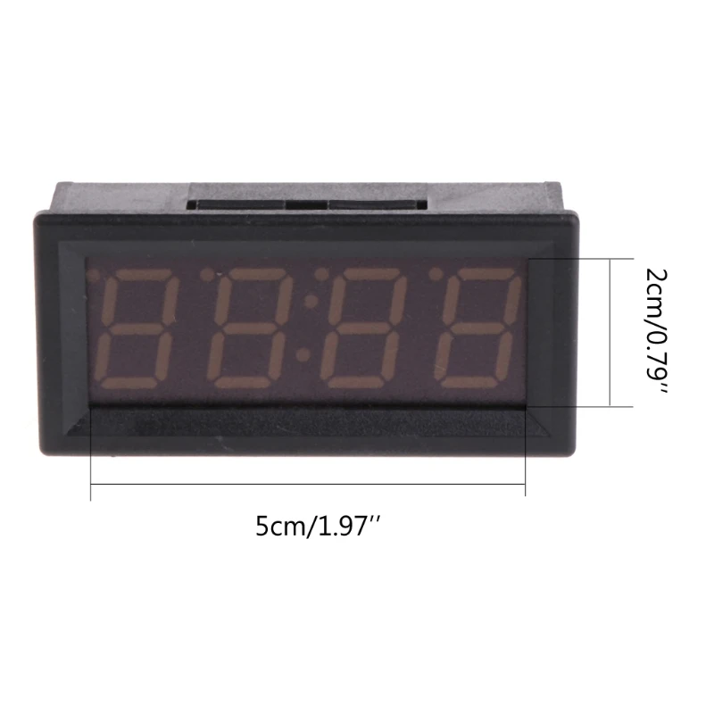 0 56 &quotцифровые электронные часы Измеритель температуры и напряжения