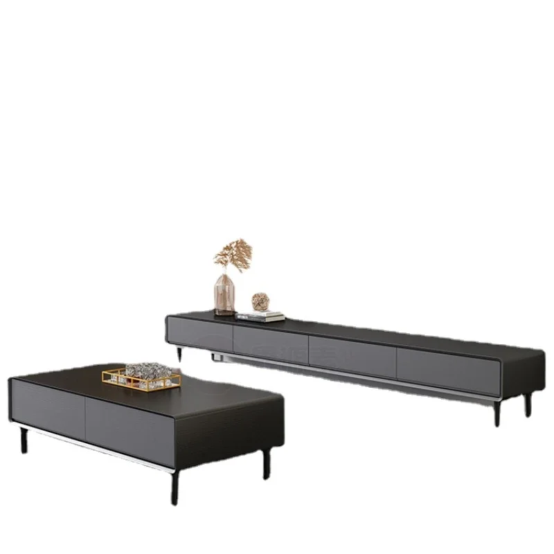 Напольный шкаф YY в скандинавском стиле для большой и маленькой квартиры черная