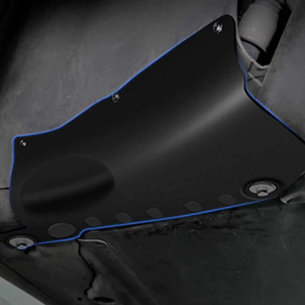 

Accessories Protection Plate For Tesla Model 3 1596g 34*20.5*12.5CM Aluminum Alloy Black Carbon Steel Original