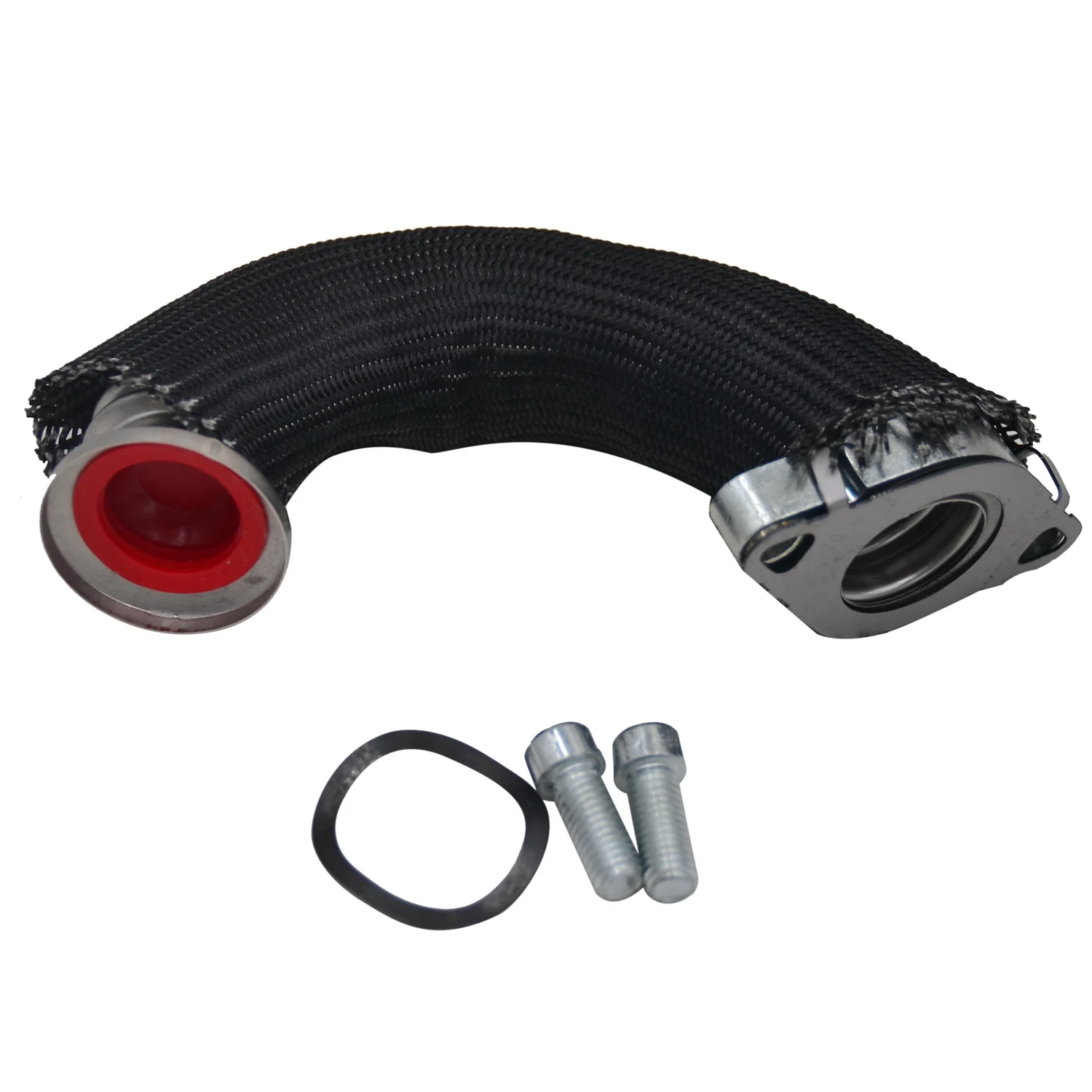 55202704 Угловая труба охладителя EGR для OPEL ASTRA H SIGNUM VECTRA C ZAFIRA B 1 9 CDTI Z19DTH черный