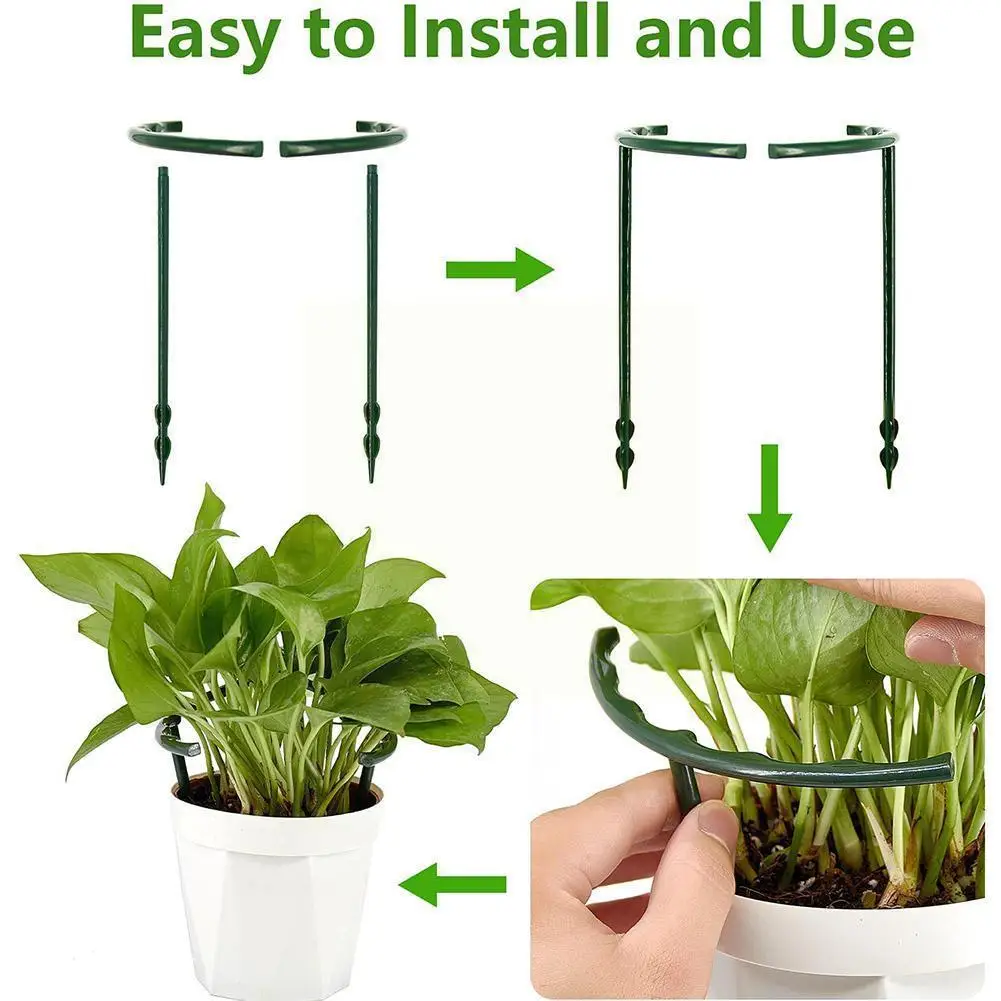 

10 шт., пластиковая подставка для растений, для цветов