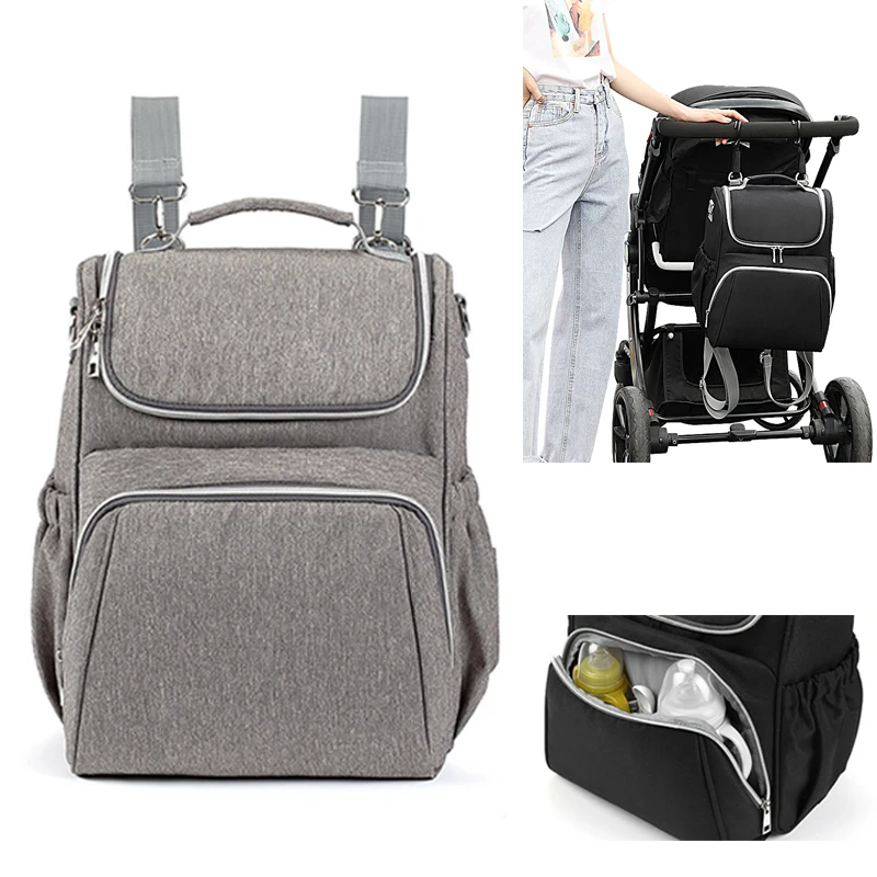 

New Waterproof Anti Theft Diaper Bag for Mom Maternity Nappy Backpack Stroller Baby Organizer Nursing Changing Bag to Care