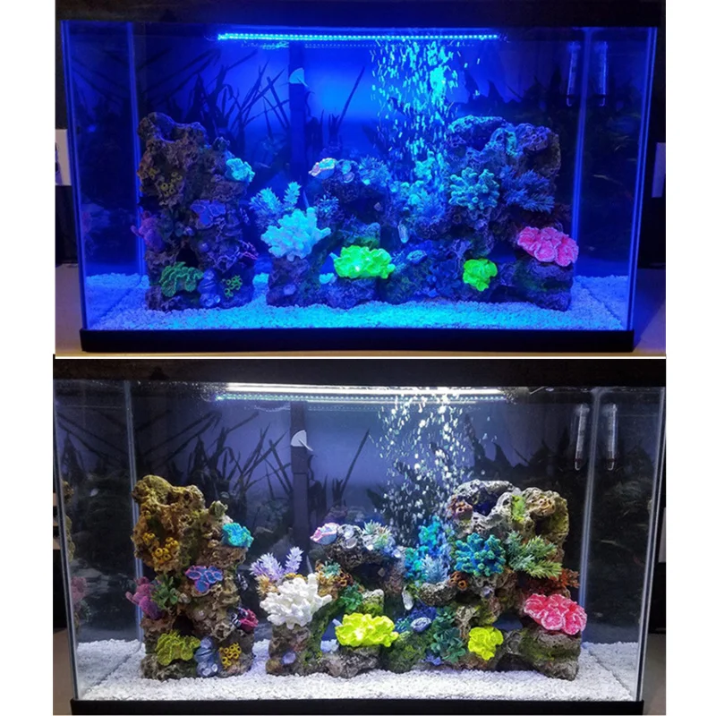 Аквариумный кронштейн освещение с регулировкой времени цветной полный спектр