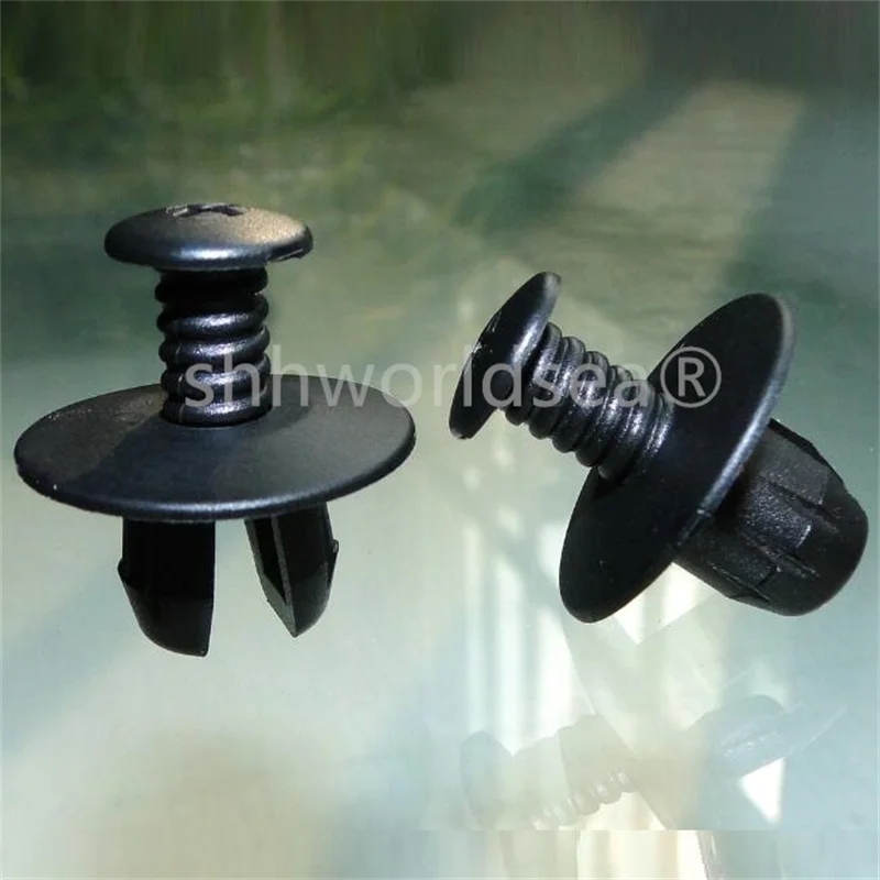 

100 шт. 12 мм Автомобильные пластиковые расширяющиеся заклепки изоляционные монтажные зажимы для Jaguar BMW XR831159 76882EY10A 07147282845