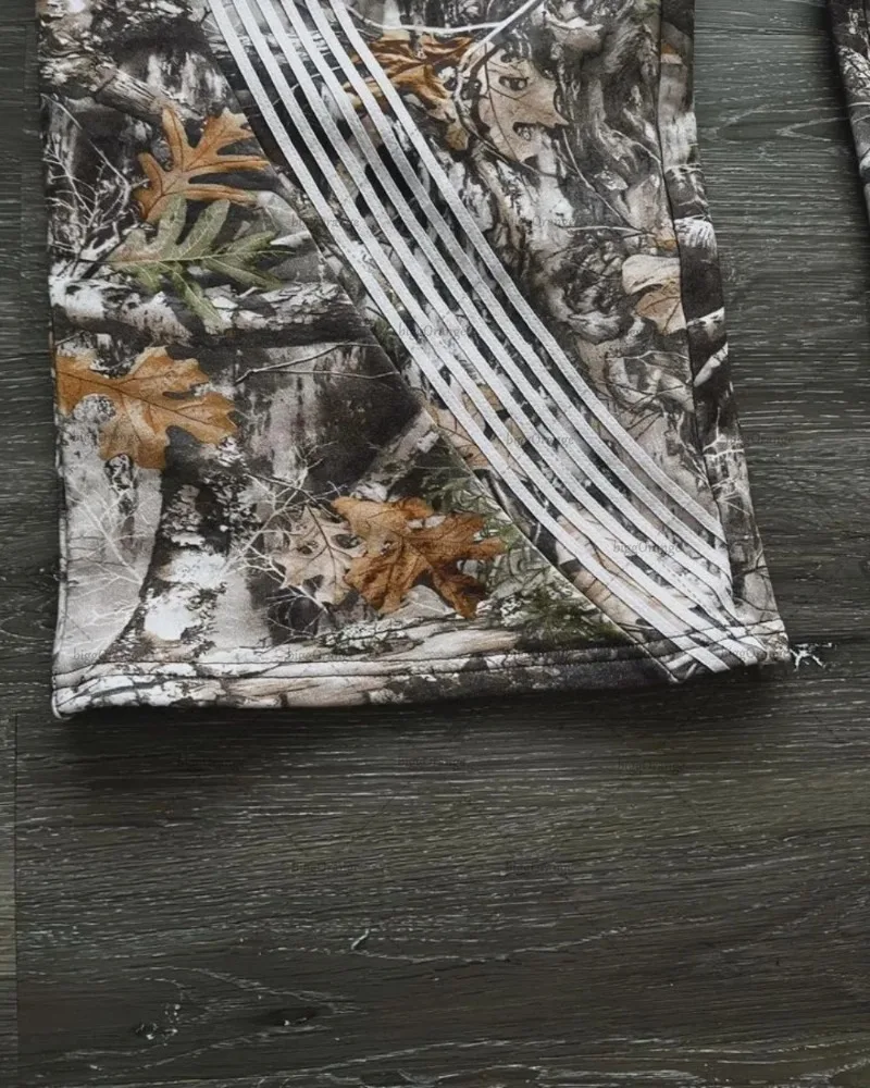 Y2K Ретро персонализированная камуфляжная одежда модные и универсальные прямые