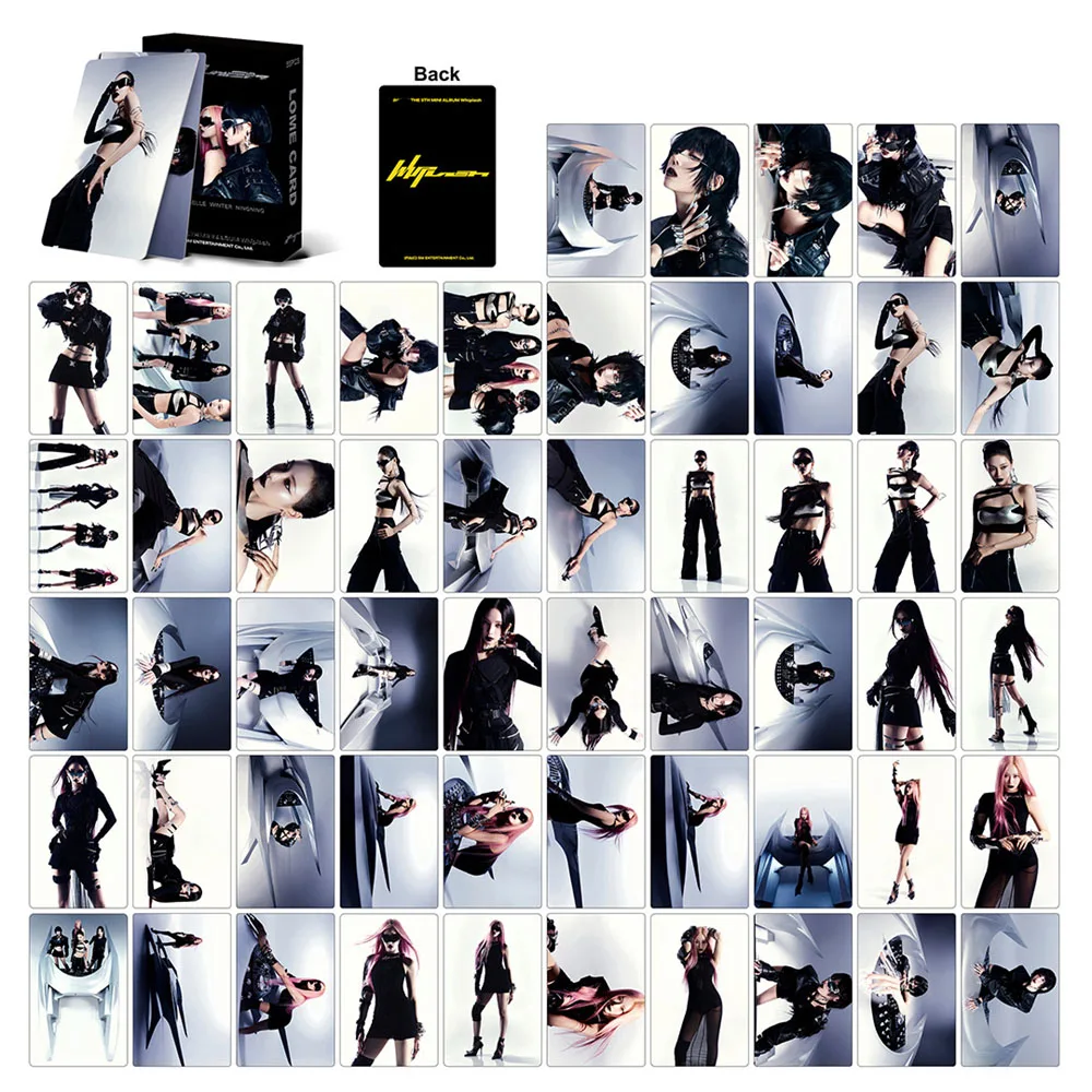 55 шт./набор двусторонние фотооткрытки в коробке