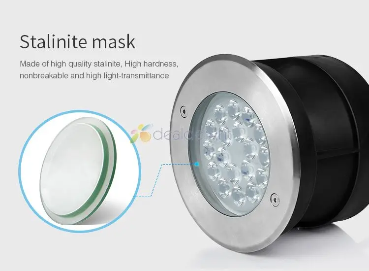 MiBoxer 5W SYS-RD1 9W SYS-RD2 RGB + CCT светодиодный подземный светильник для улицы