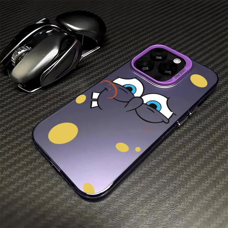 Забавный чехол Губка Бобс для Samsung Galaxy S25 S24 S23 S22 S21 S20 Note20 Ultra Plus FE M31 4G 5G матовая