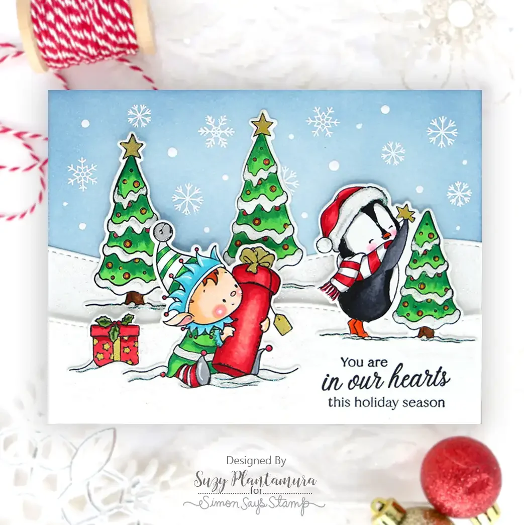 Новые штампы и 2024 рождественские вырубные для скрапбукинга штамповки