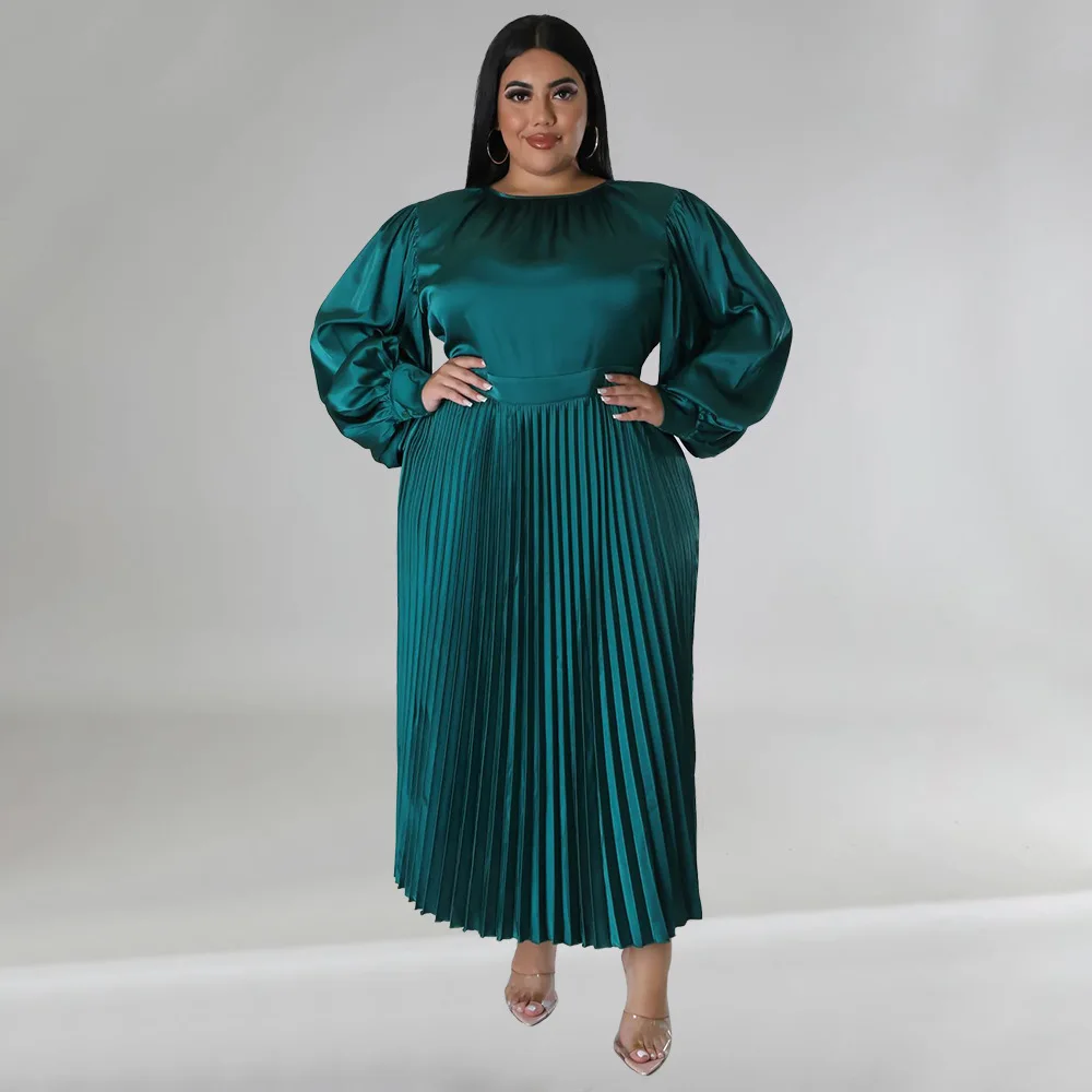 Роскошное Плиссированное женское платье