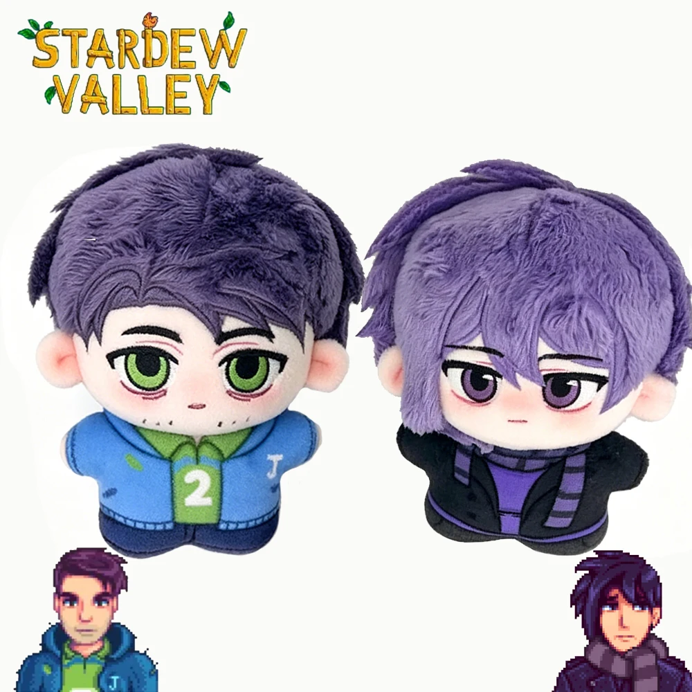 Фото Плюшевая кукла-персонаж Шейн Себастьян из игры Stardew Valley, мягкая хлопковая игрушка, украшение для комнаты, унисекс, аксессуар, реквизит №1