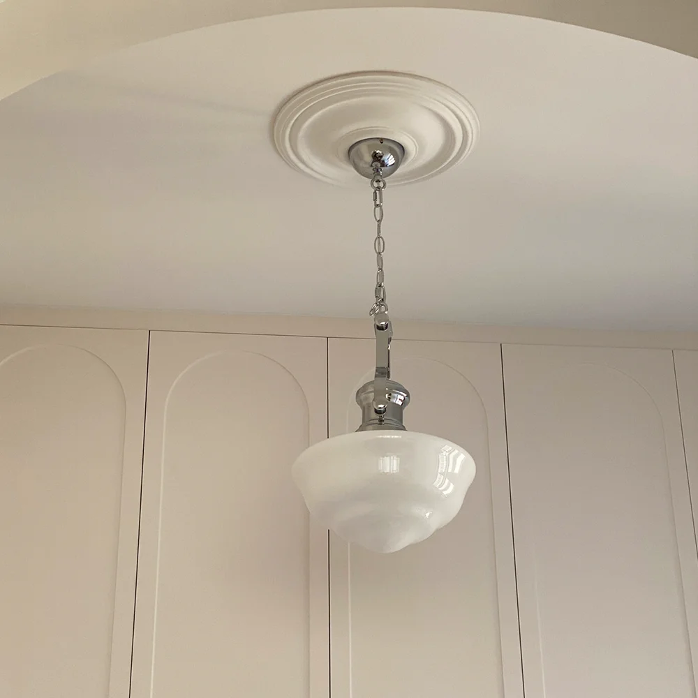 Французская панель из полиуретана Круглый держатель для лампы украшение в форме