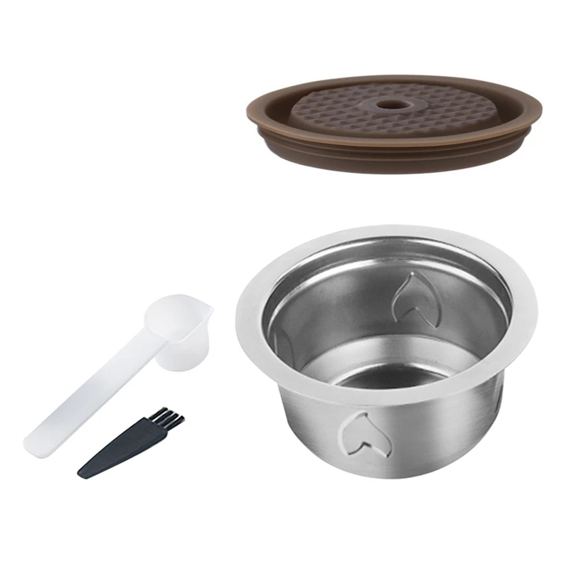 Многоразовые кофейные капсулы из нержавеющей стали Эспрессо многоразовые для