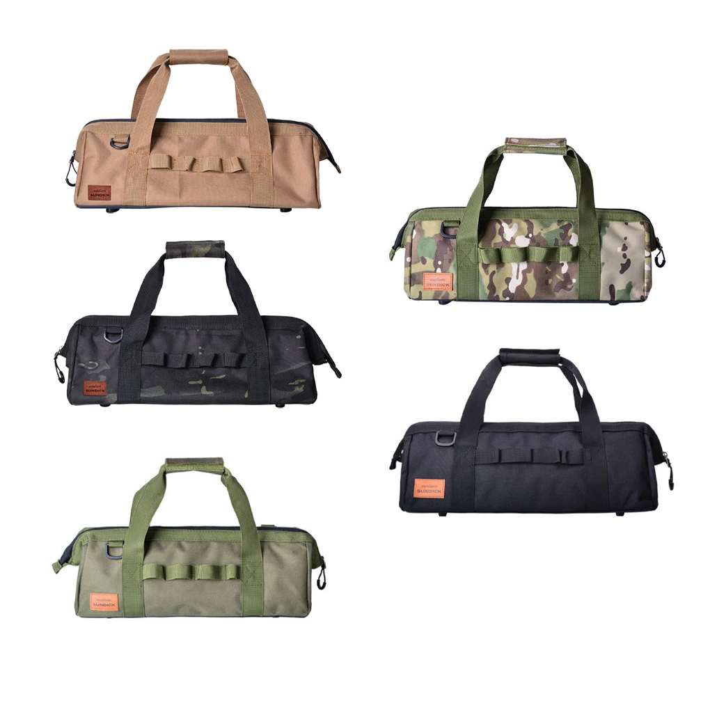 

Сумка для хранения инструментов, коробка для гвоздей для палатки и кемпинга, большая емкость, на молнии, многофункциональные складные дорожные аксессуары, песок