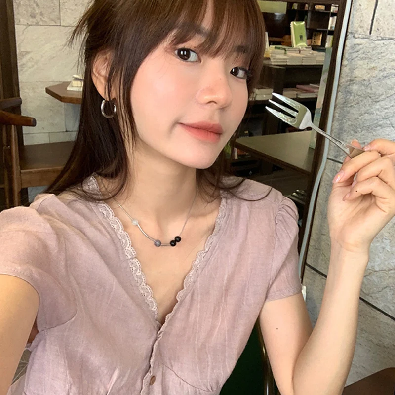 Повседневная брендовая Летняя женская рубашка для лесбиянок новинка 2024