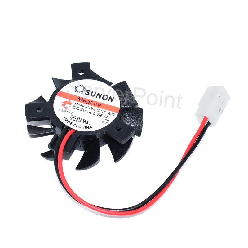 Новинка для SUNON MF40101V2-C01C-A99 37 мм Шаг 20-26-26 мм тихий вентилятор для видеокарты