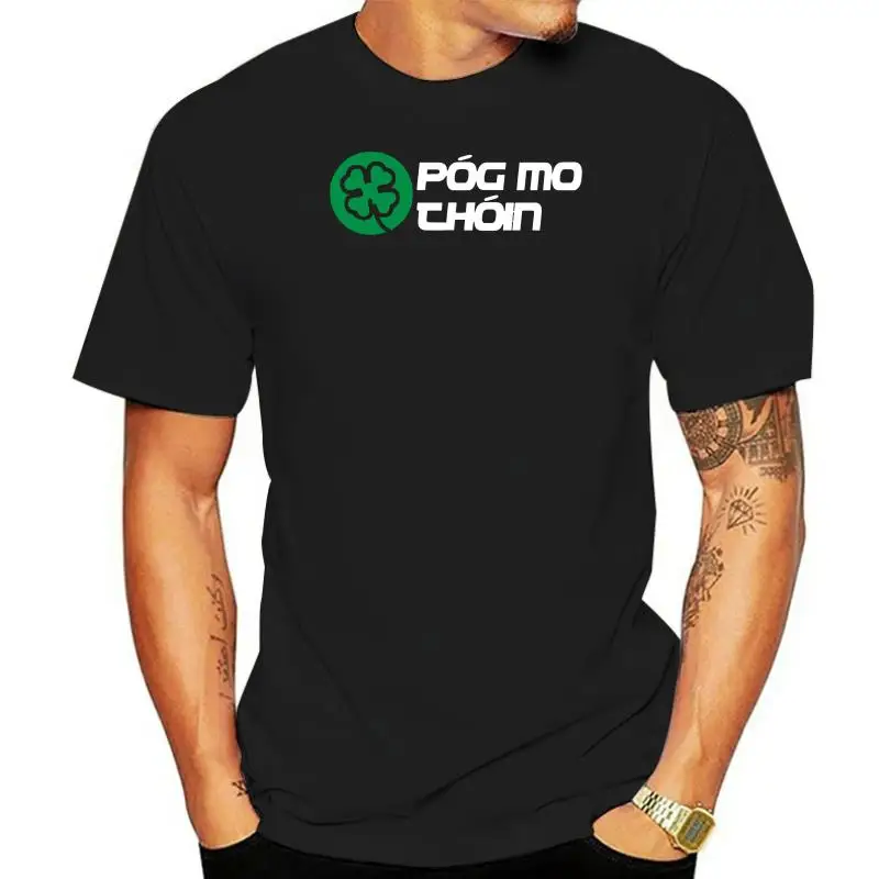 

Pog mo Thoin (Kiss my Arse) Irish St. Patricks Day Patricks Day Mens T-shirt