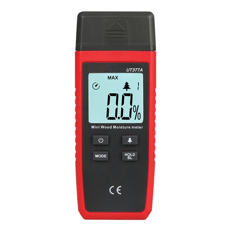 

High Accuracy Wood Moisture Meter Two Pins Wall Moisture Detector Paper Humidity Tester Auto-off Data Hold Max/Min Drop Shipping