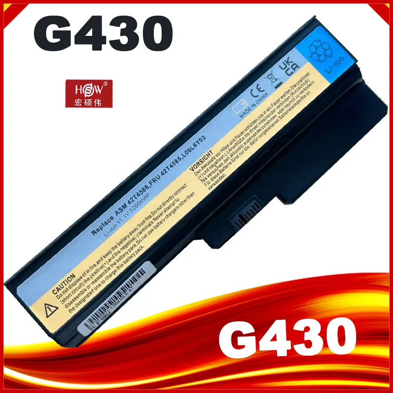 

Laptop Battery For Lenovo 3000 G455 For Lenovo N500 G550 IdeaPad G430 V460 Z360 B460 V460D L08S6Y02 L08S6D02 L08L6Y02