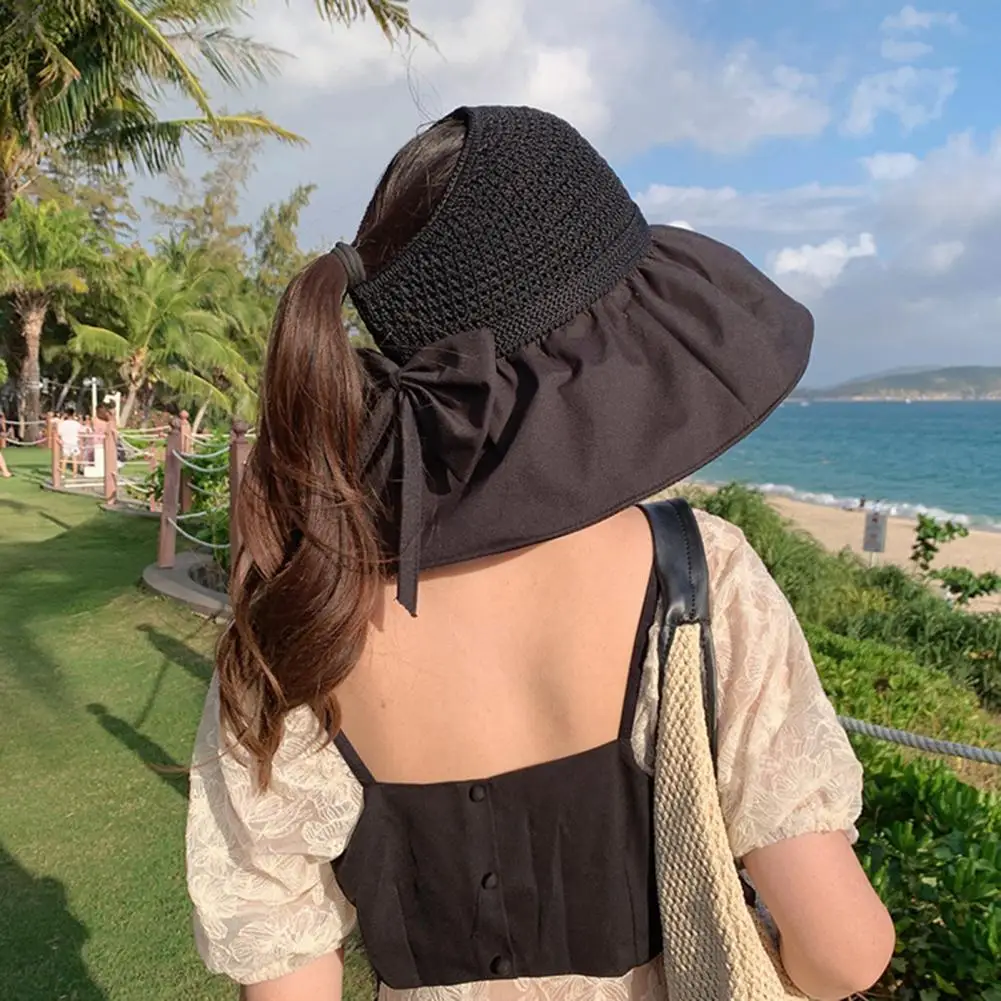 

Кепки с защитой от УФ-лучей, регулируемая шляпа с козырьком от солнца, Повседневная шляпа с козырьком от солнца, женские кепки с защитой от У...