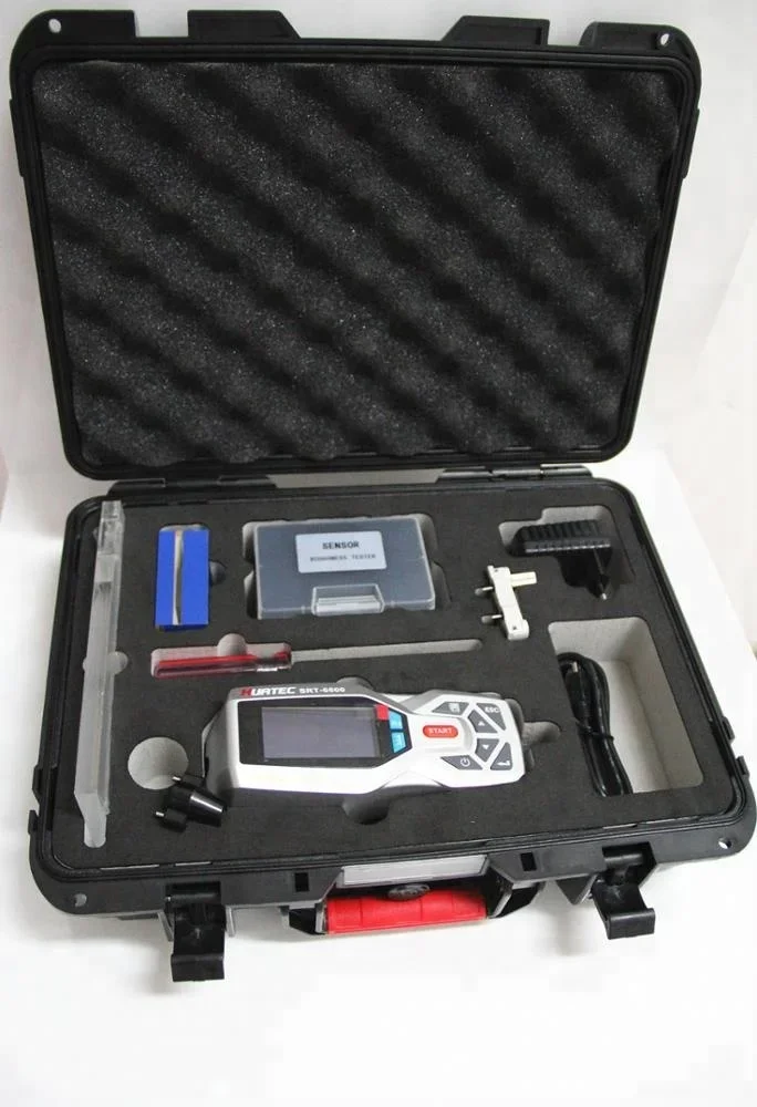 Портативный тестер шероховатости SRT6600 с ЖК-дисплеем RS232