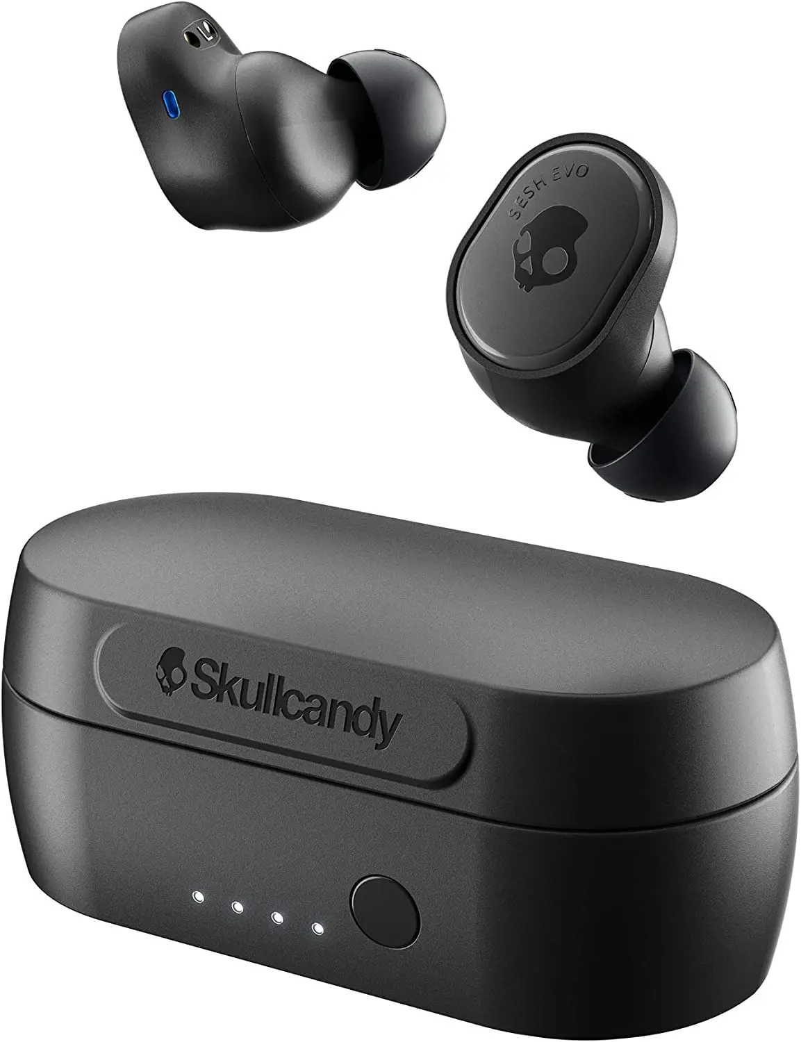 

Skullcandy Sesh Evo True Wireless In-Ear Bluetooth Earbuds Compatible IP55 Water with iPhone and Android Charging Case