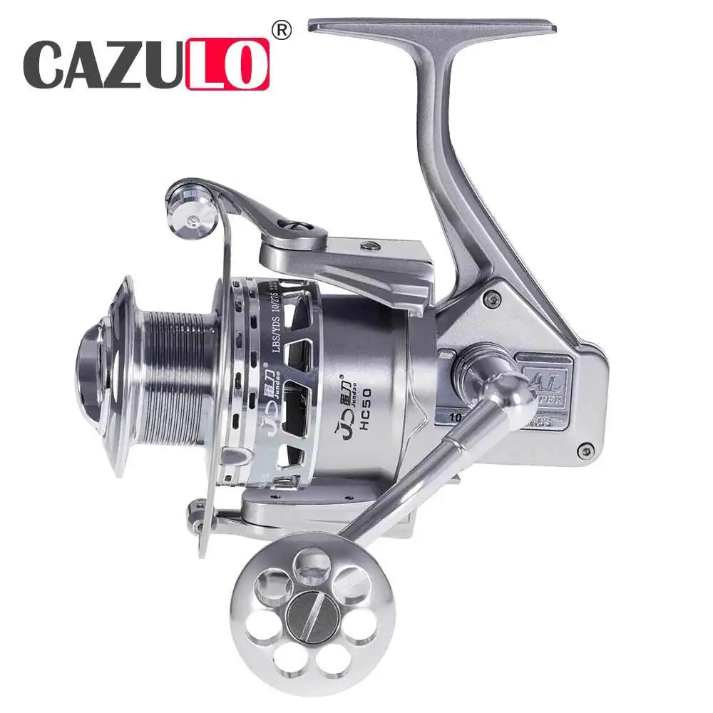 

All Metal Body Cnc Spool Fishing Reel Spinning Coil 10 Stainless Steel Bearings Carretilha De Pesca Carp Wheel Moulinet Tackle