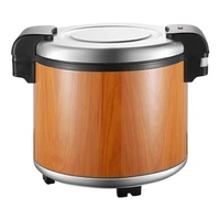 commercial heat preservation pot rice cooker 23l large capacity food warmer container stainless steel heat insulation barrels